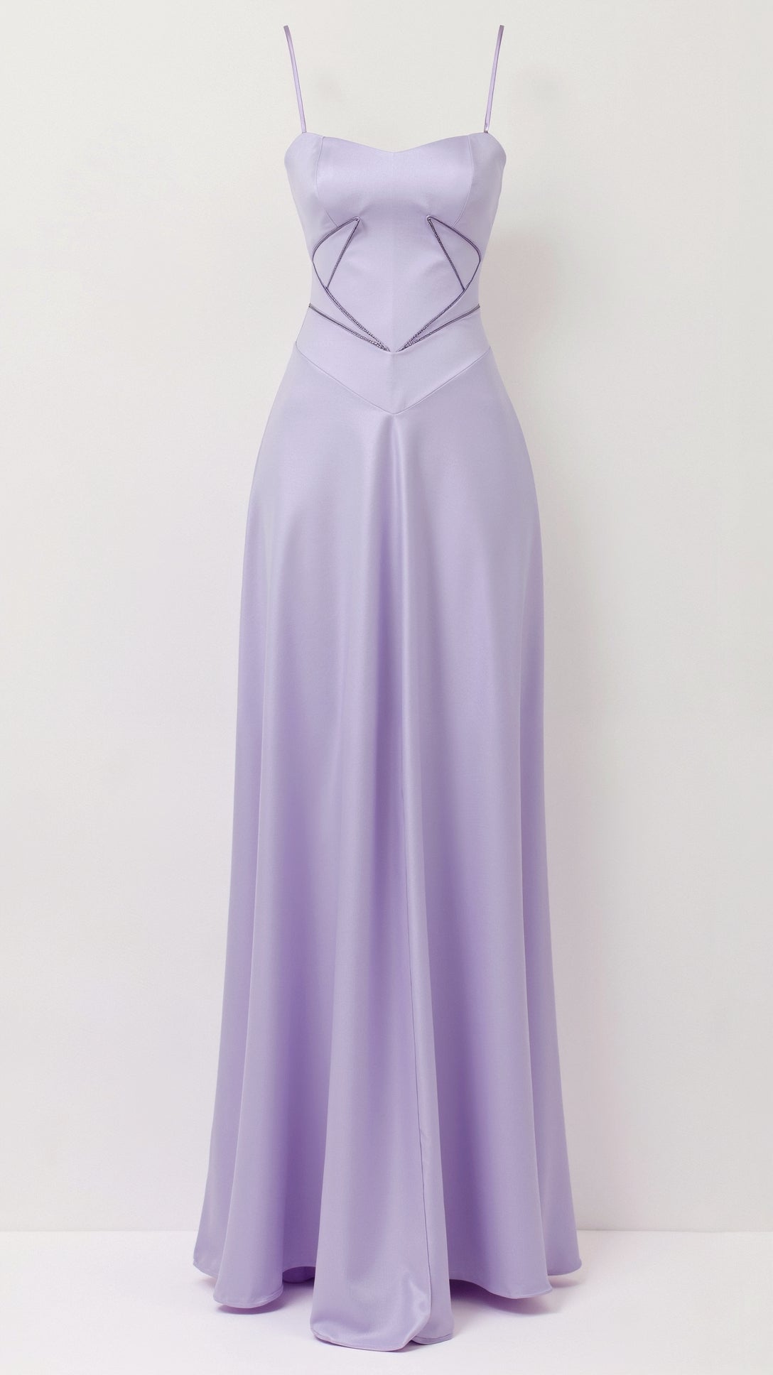 Leontine Lace up Maxi Dress